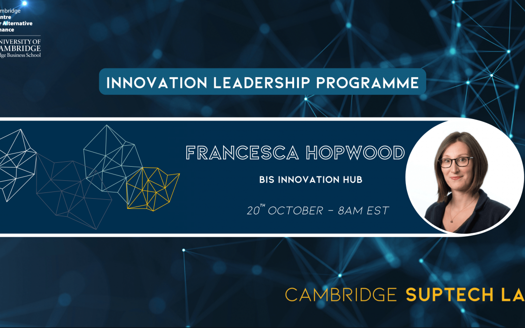Keynote: Francesca Hopwood – Innovation in leadership