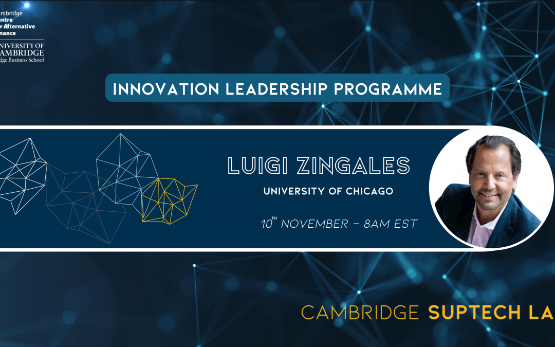 Keynote: Luigi Zingales – The possibilities of financial digitalisation
