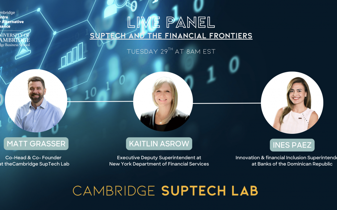 Live Panel: Suptech and the financial frontiers