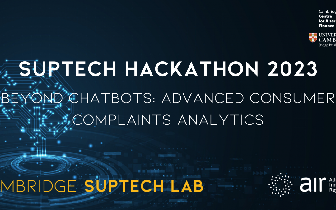 Beyond Chatbots SupTech Hackathon 2023 – Demo Day