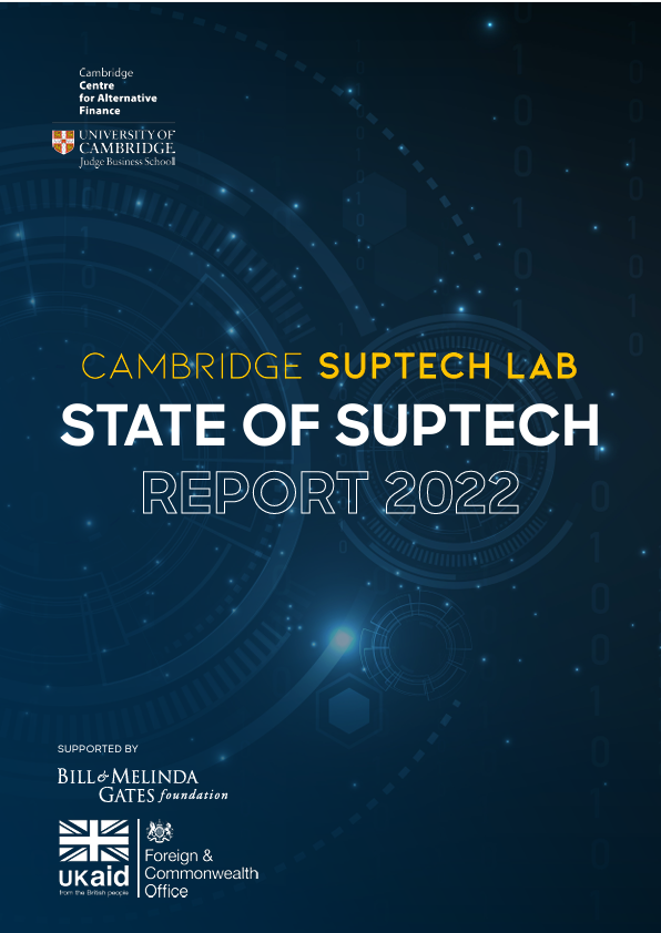 State of SupTech Report 2023 cover page