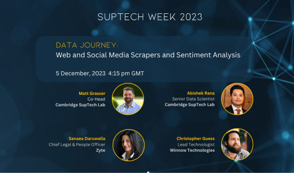 Data Journey: Web and social media scrapers and sentiment analysis