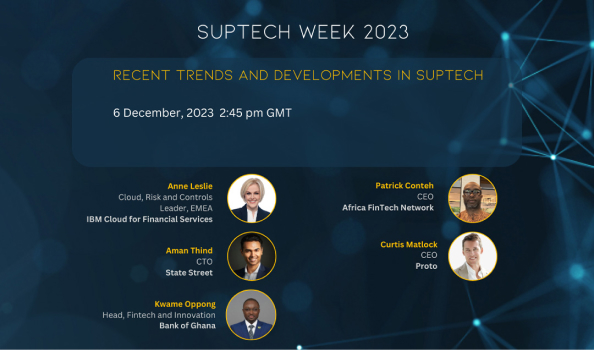Recent Trends and Development in Suptech