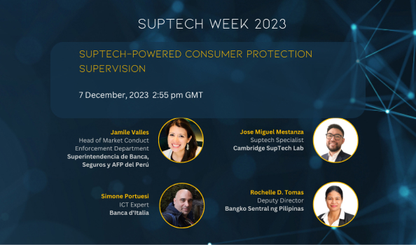 Suptech-Powered Consumer Protection Supervision