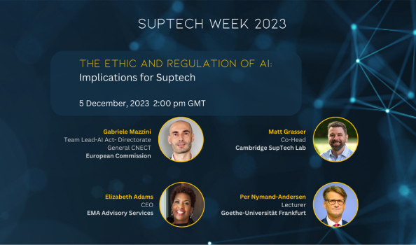 The Ethic and Regulation of AI: Implications for suptech
